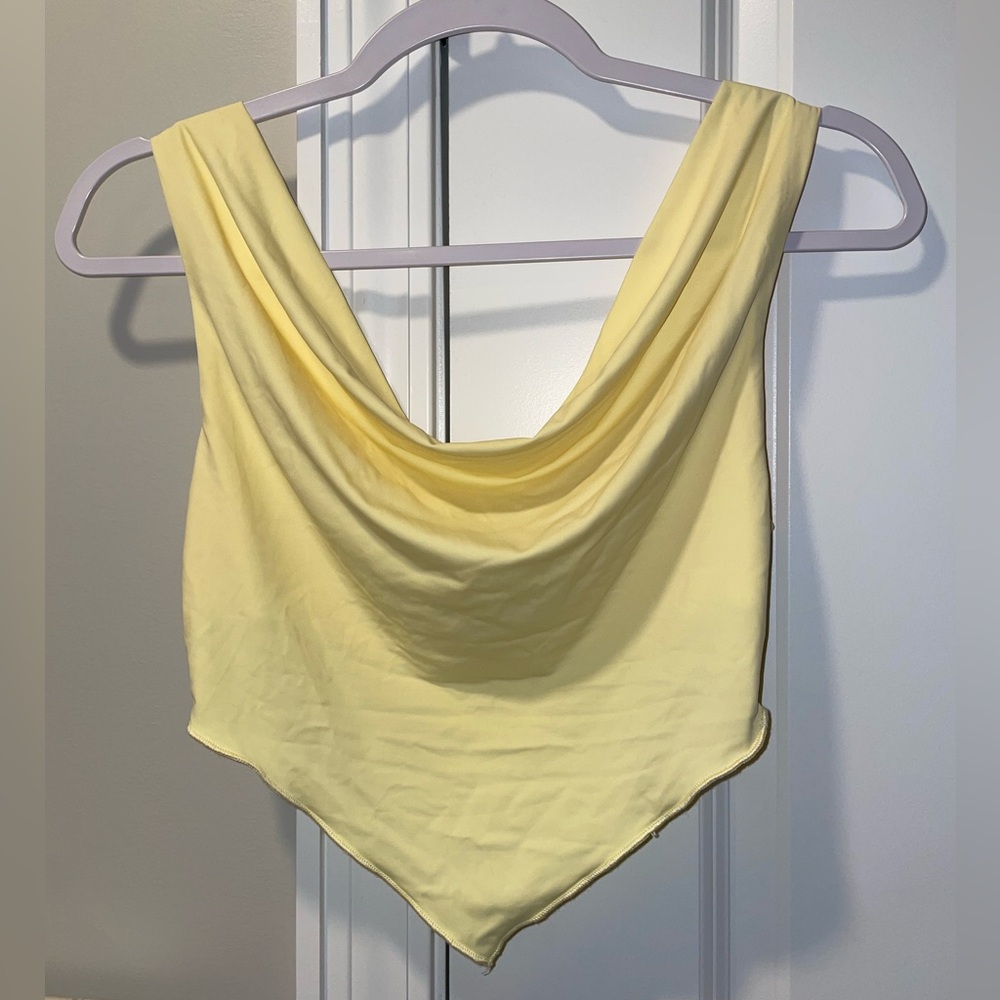 Draped tank top